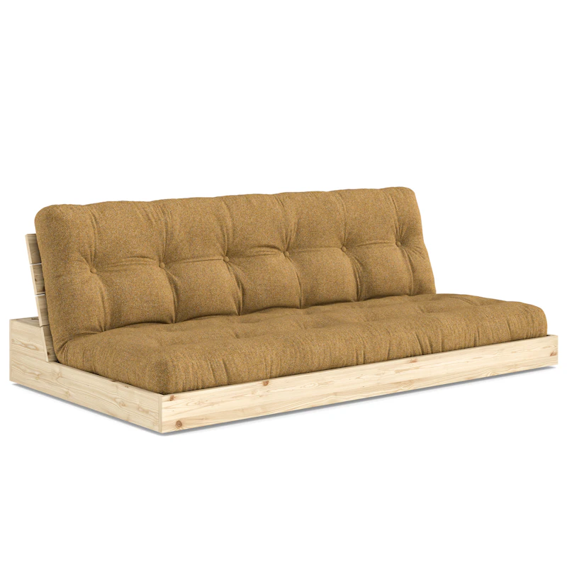 Karup Base Sovesofa Med 5-Lags Madras Raw/Golden Ochre