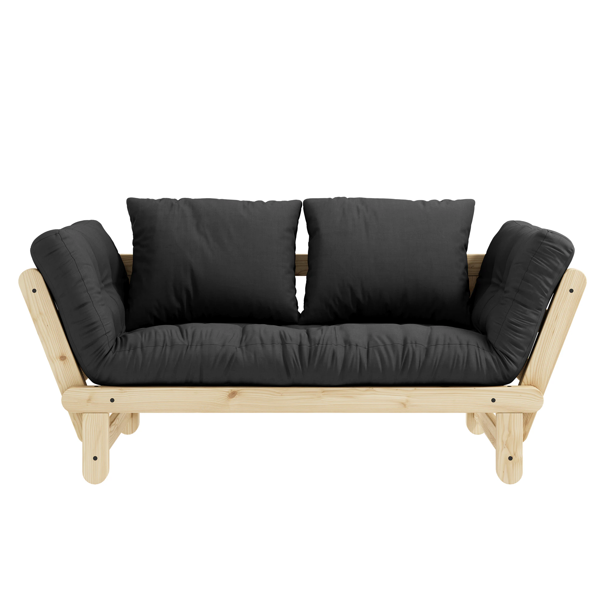 Karup Beat B&auml;ddsoffa 80x200 Cm - B&auml;ddsoffor Furu M&ouml;rkgr&aring;