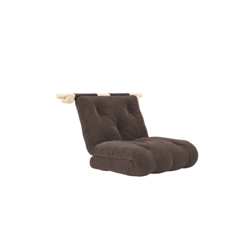 Hooked Madrass Med Konsoler 75x200 Choklad/Raw