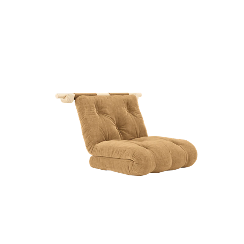 Hooked Madrass Med Konsoler 75x200 Fudge Brun/Raw