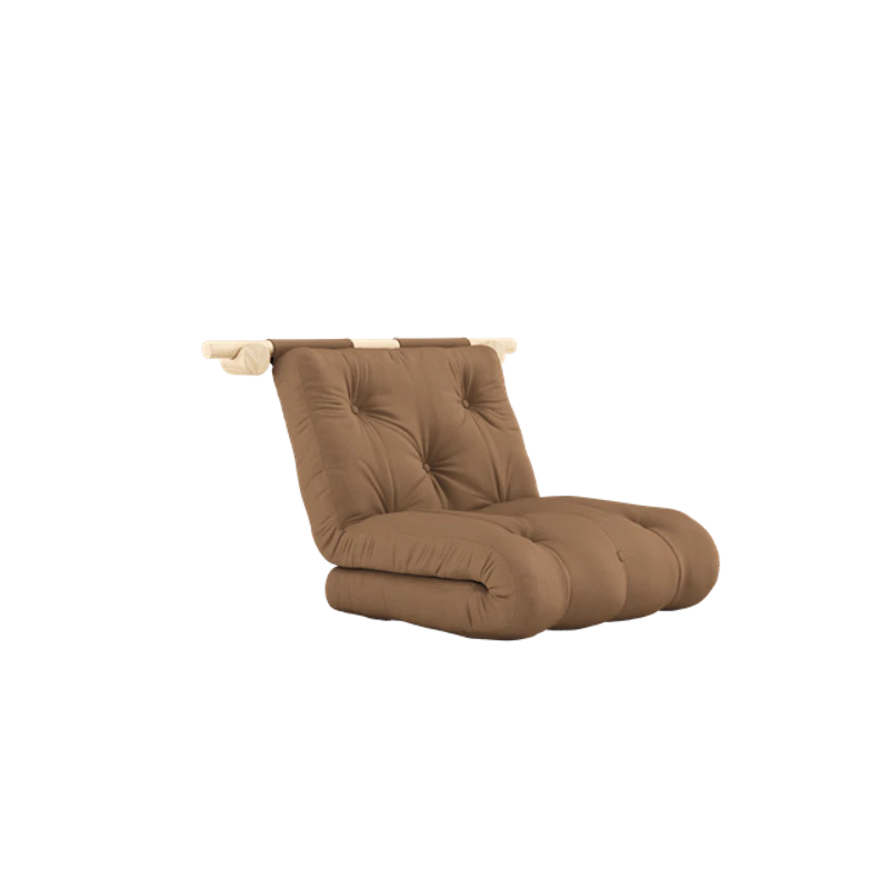 Hooked Madrass Med Konsoler 75x200 Mocca/Raw