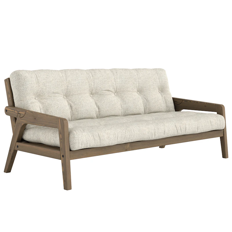 Grab Bäddsoffa, Carob Brown / Soft Chalk