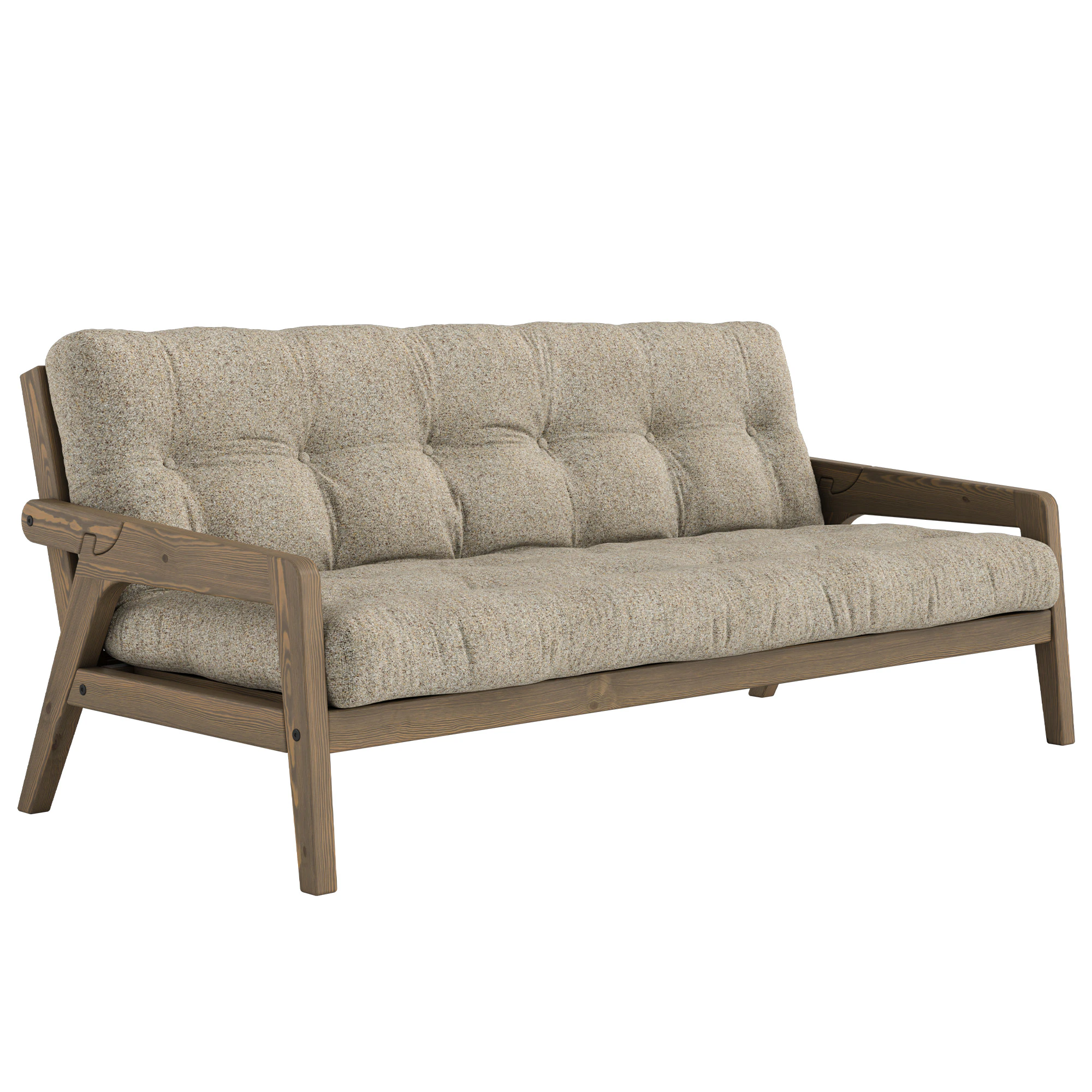 Karup Grab B&auml;ddsoffa / Carob Brown - B&auml;ddsoffor Polyester Warm Sand