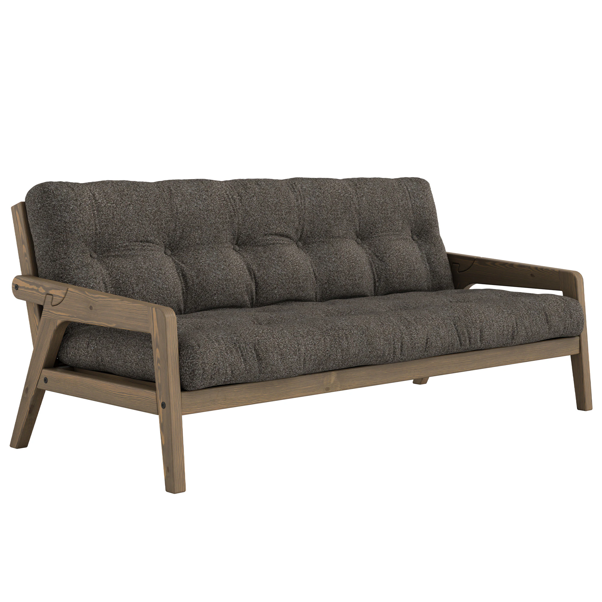 Karup Grab B&auml;ddsoffa / Mellow Brown - B&auml;ddsoffor Polyester Carob Brown