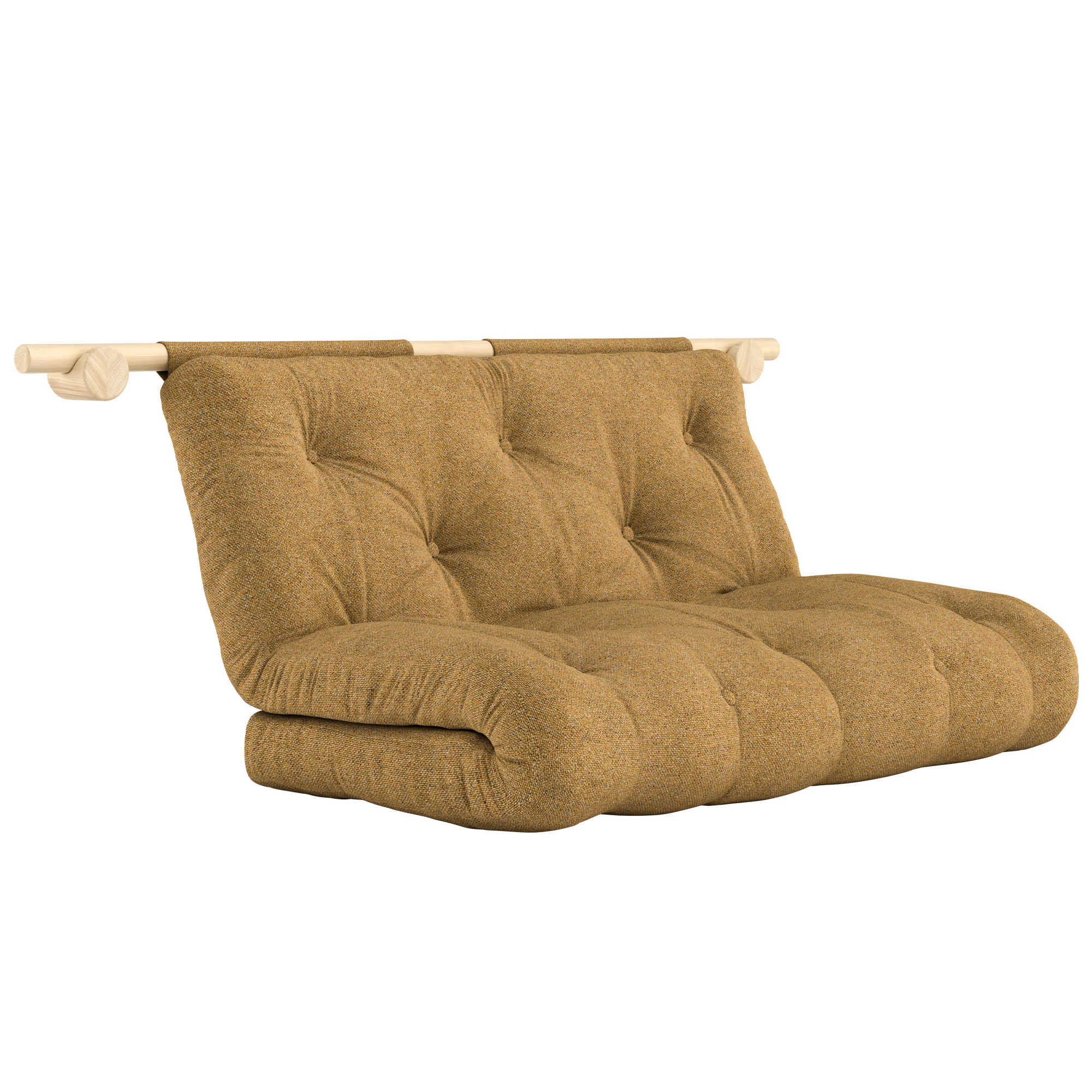 Karup Hooked B&auml;ddsoffa - B&auml;ddsoffor Polyester Golden Ochre