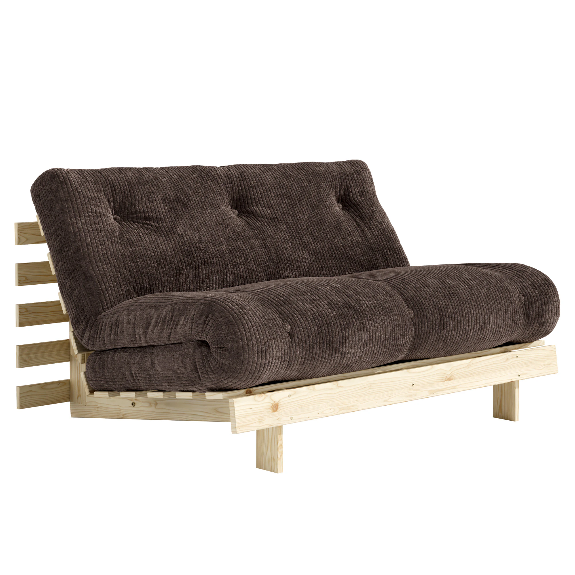 Karup Roots B&auml;ddsoffa 140x200 Cm - B&auml;ddsoffor Furu Dark Cocoa