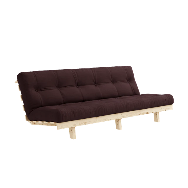 Karup Lean B&auml;ddsoffa Med Alpha Madrass 130x200 /raw - Modulsoffor Bomull Brun