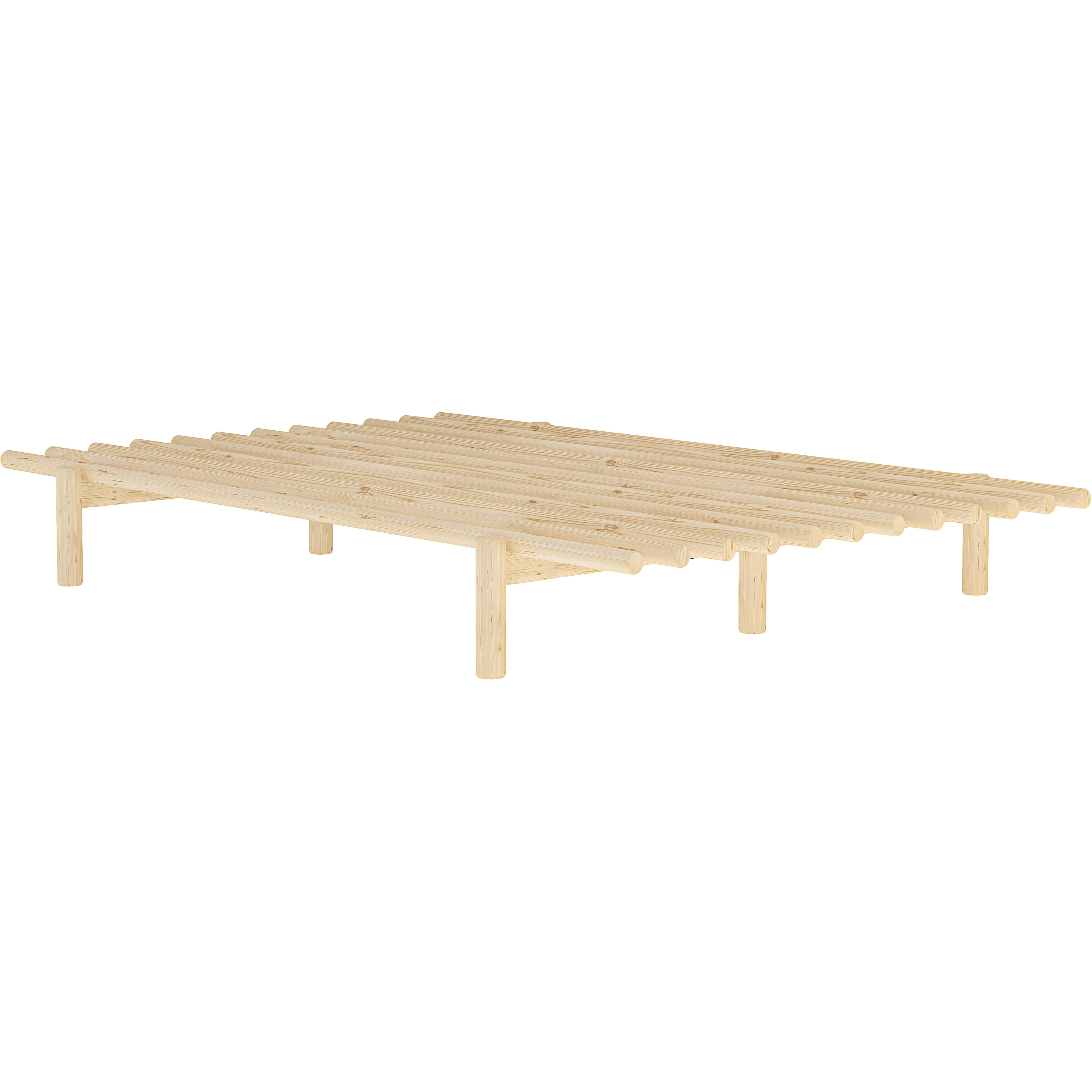 Karup Pace Sängram Klarlackad 140x200 Cm - Sängar Furu Natural