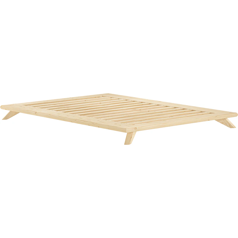 Senza Sängram Klarlackad, 160x200 cm