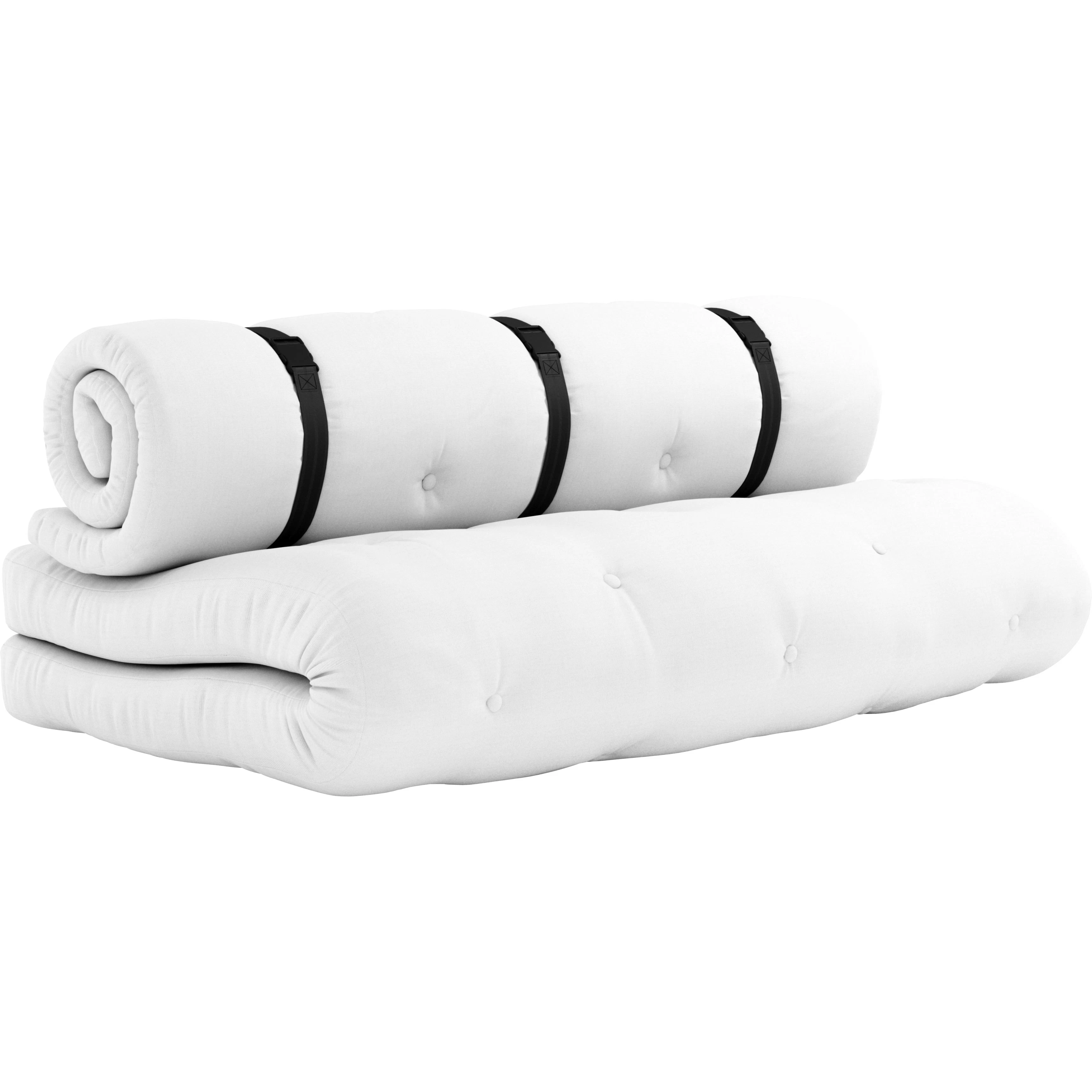 Karup Buckle-up Soffa Med B&auml;lte Utomhus / Svart - Modulsoffor Akryl Vit