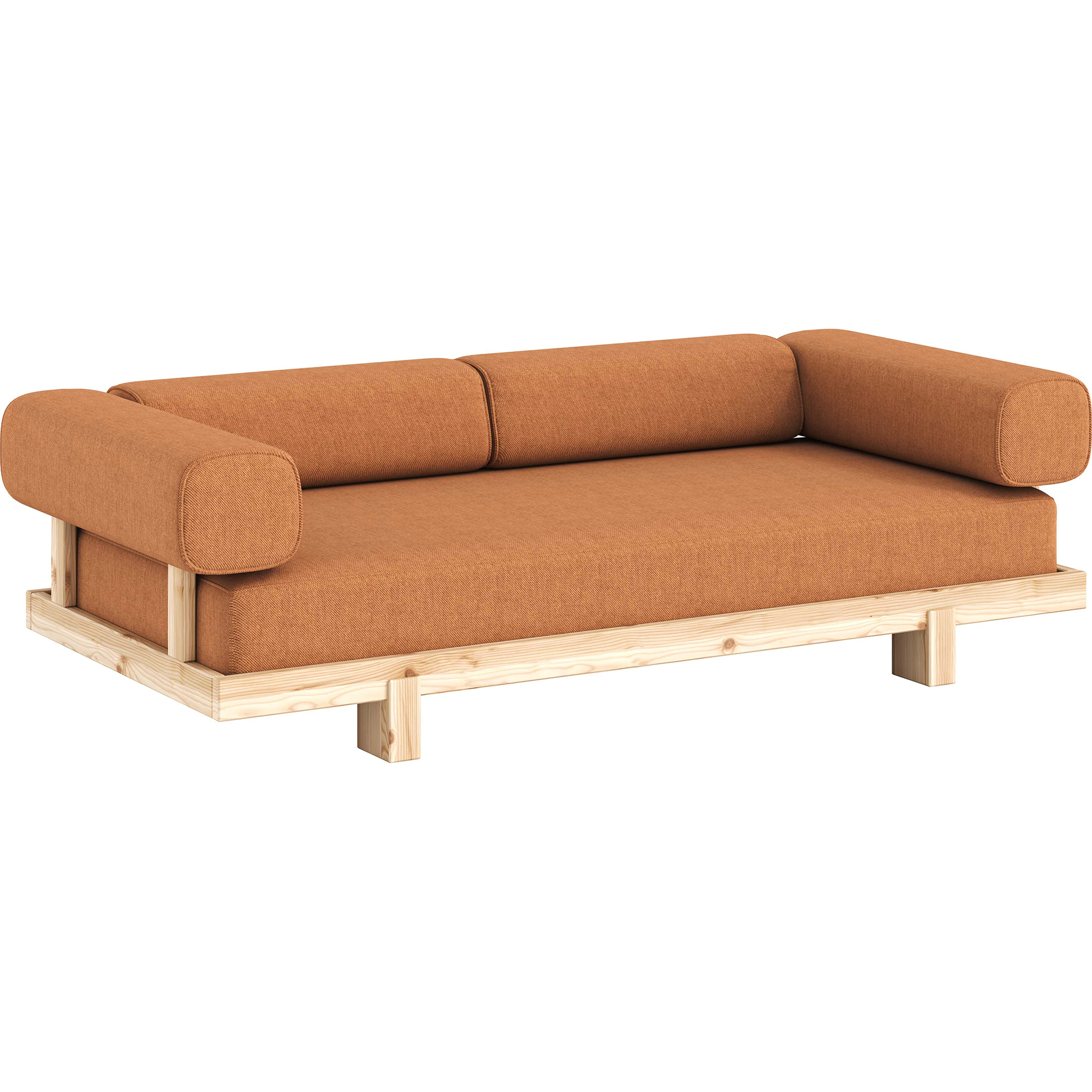 Karup Stay B&auml;ddsoffa - B&auml;ddsoffor Furu Vintage Orange
