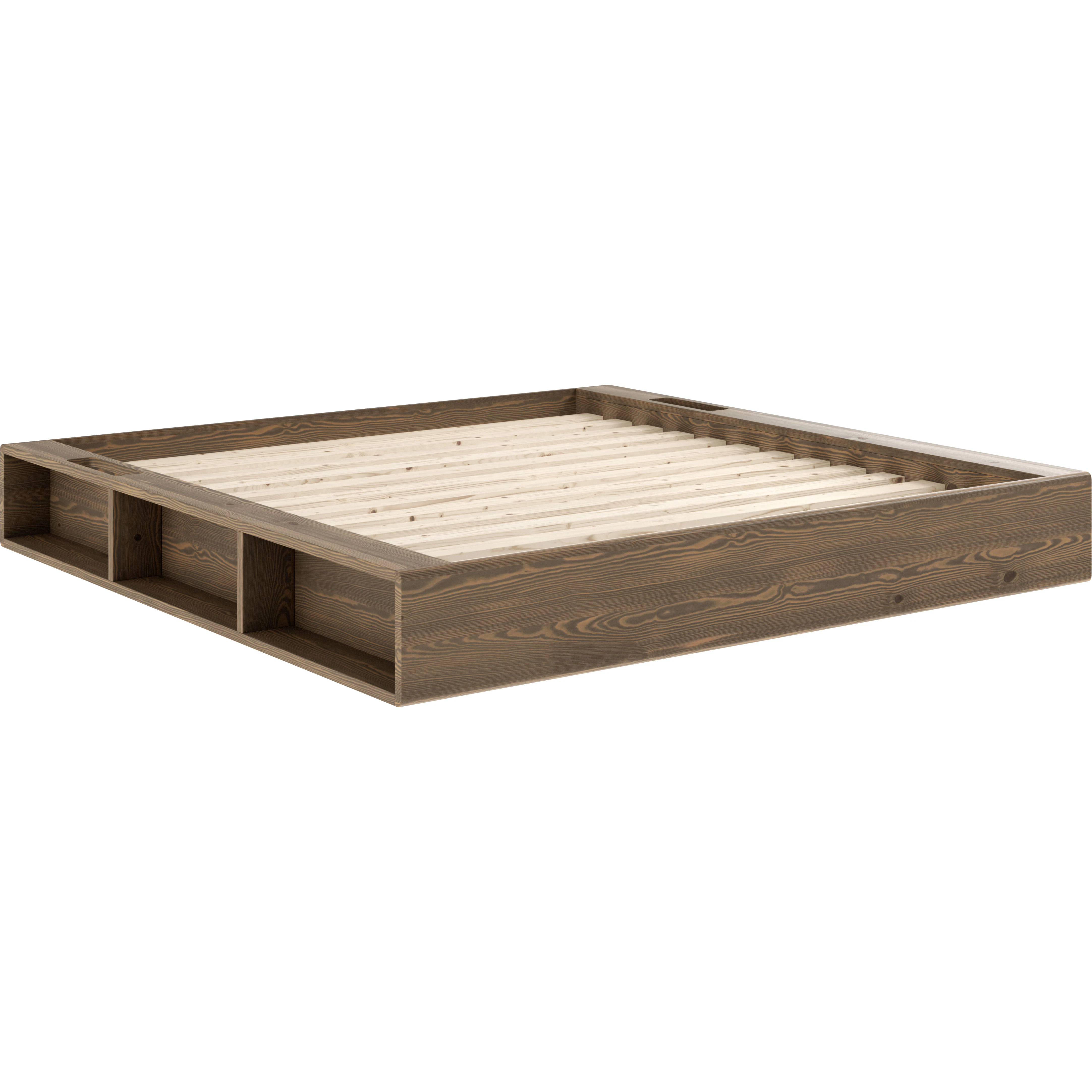 Karup Ziggy Sängram 180x200 Cm - Sängar Furu Carob Brown