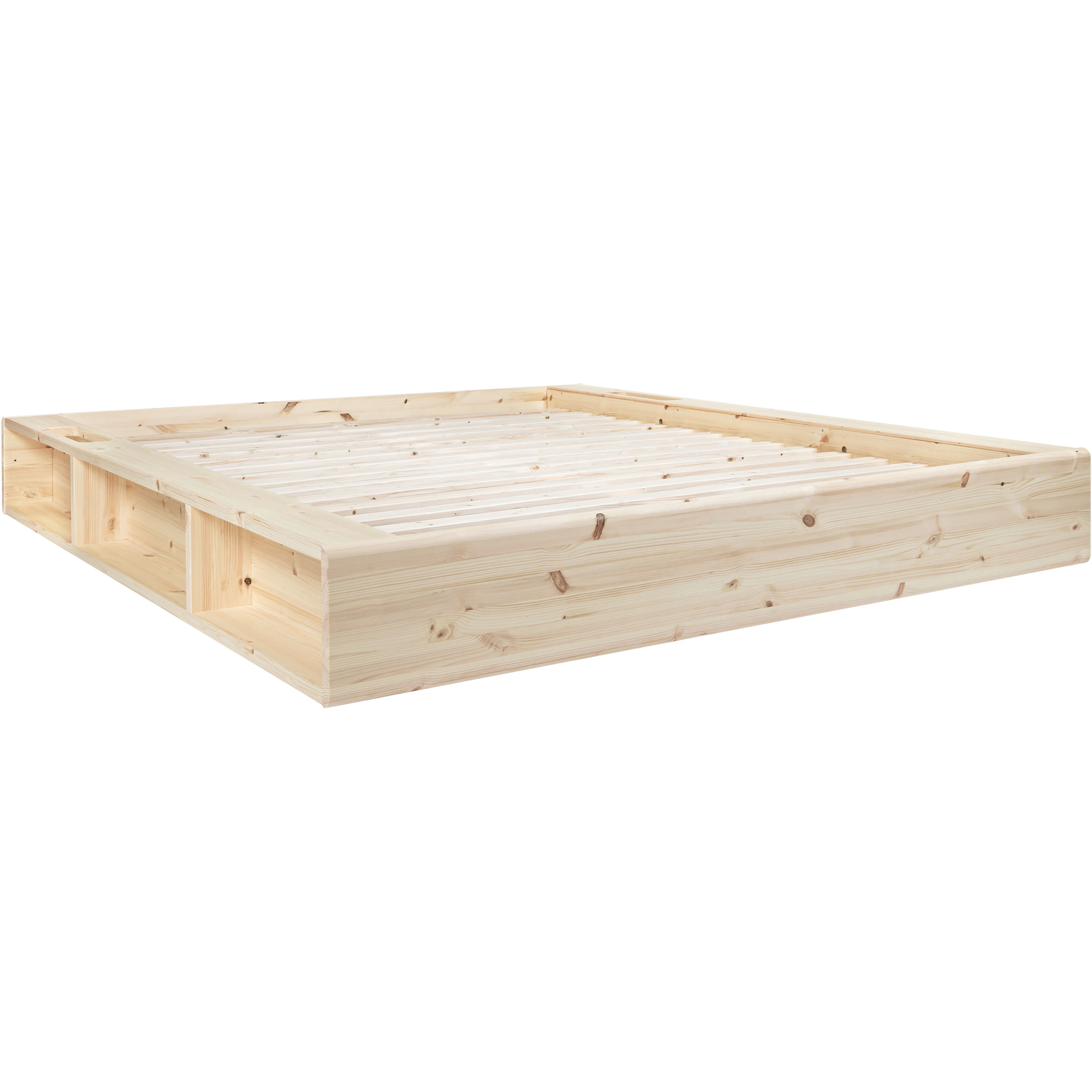 Karup Ziggy Sängram Klarlackad 180x200 Cm - Sängar Furu Natural