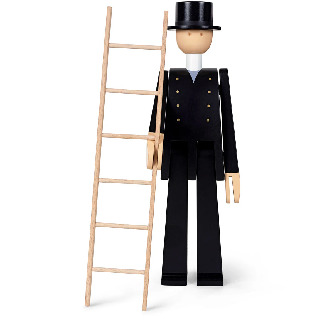 Kay Bojesen Chimney Sweeper Träfigur - Träfigurer Bok Svart