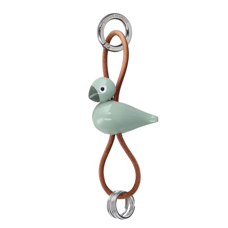 Sångfågel Nyckelring, Grön