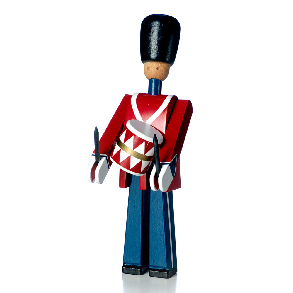 Kay Bojesen Trumslagare - Träfigurer Bok Vit