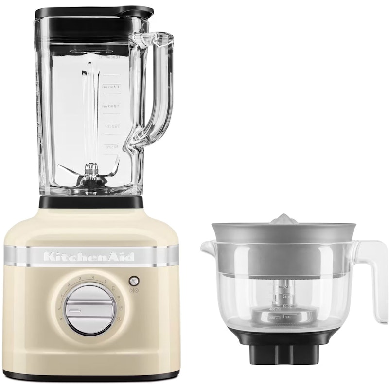 K400 Artisan Blender 1,4L + Citruspress 1L, Almond Cream