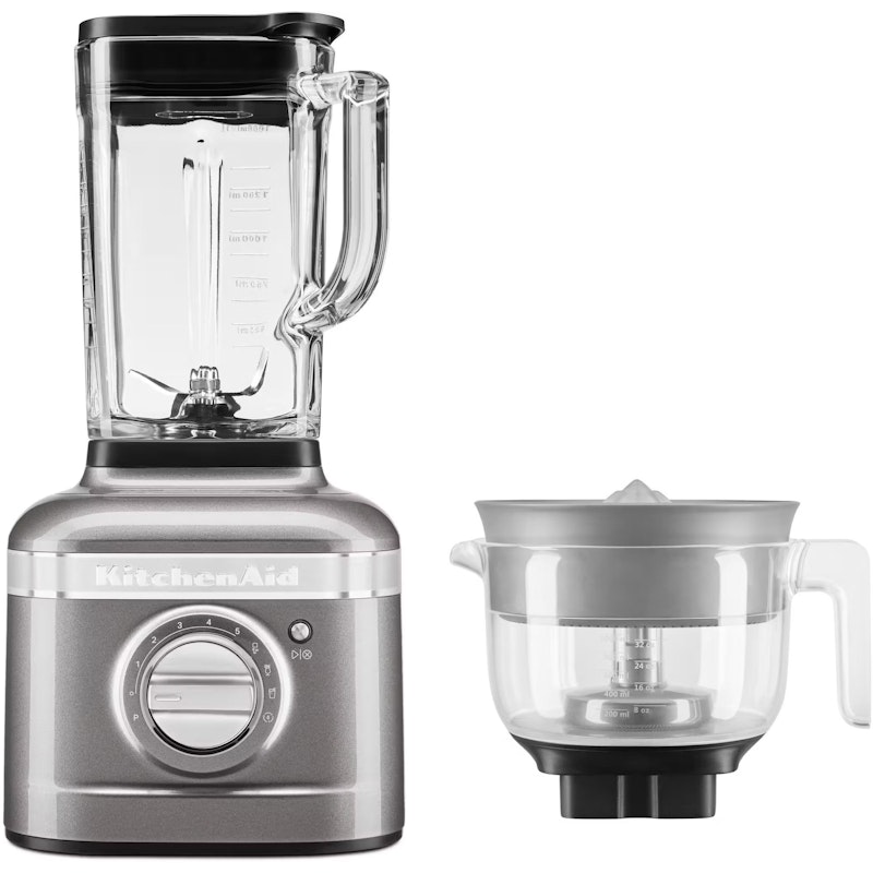K400 Artisan Blender 1,4L + Citruspress 1L, Medallion Silver