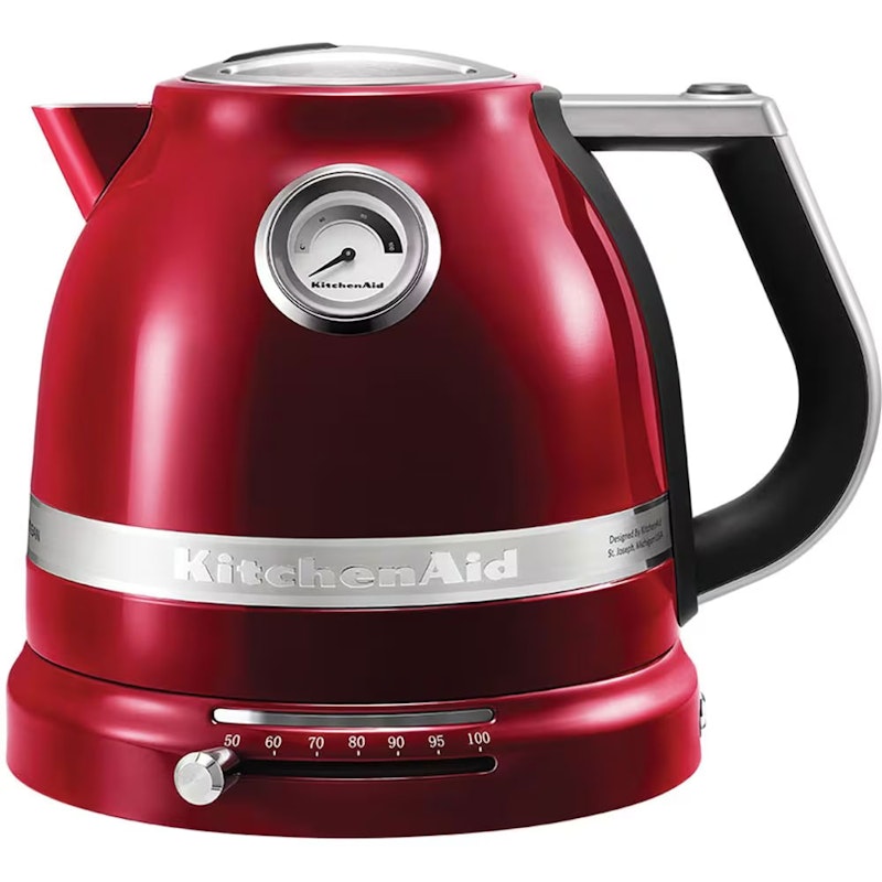 5KEK1522ECA Vattenkokare Artisan 1,5L Med Reglerbar Temperatur, Red Metallic