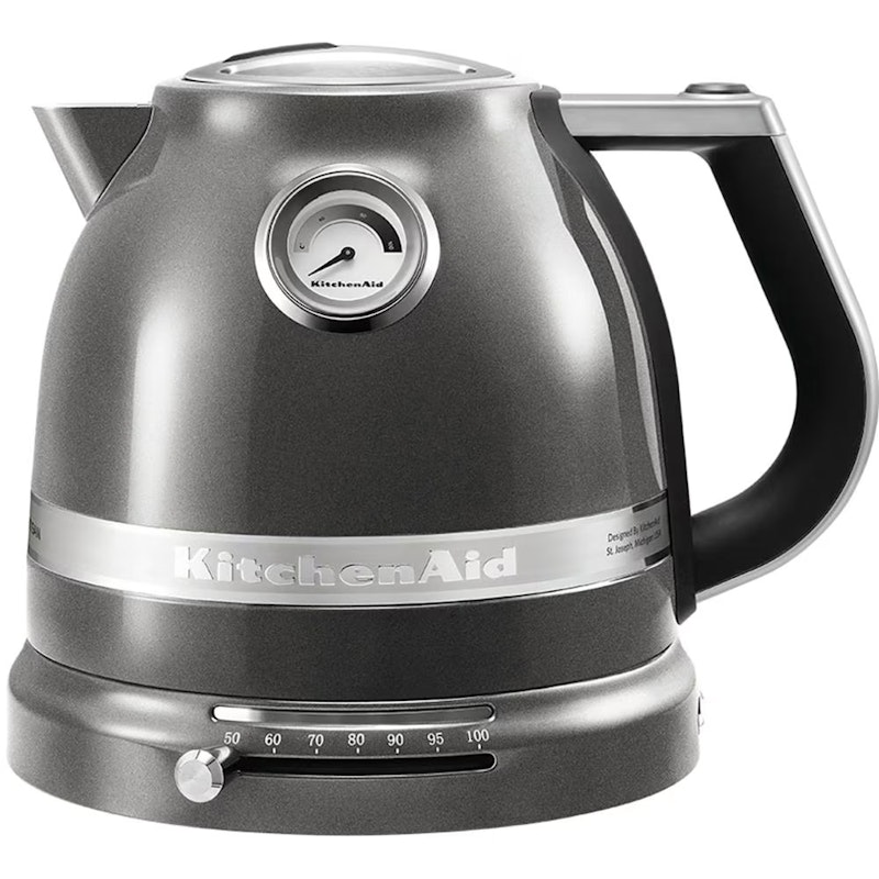 5KEK1522EMS Vattenkokare Artisan 1,5L Med Reglerbar Temperatur, Graphite Metallic