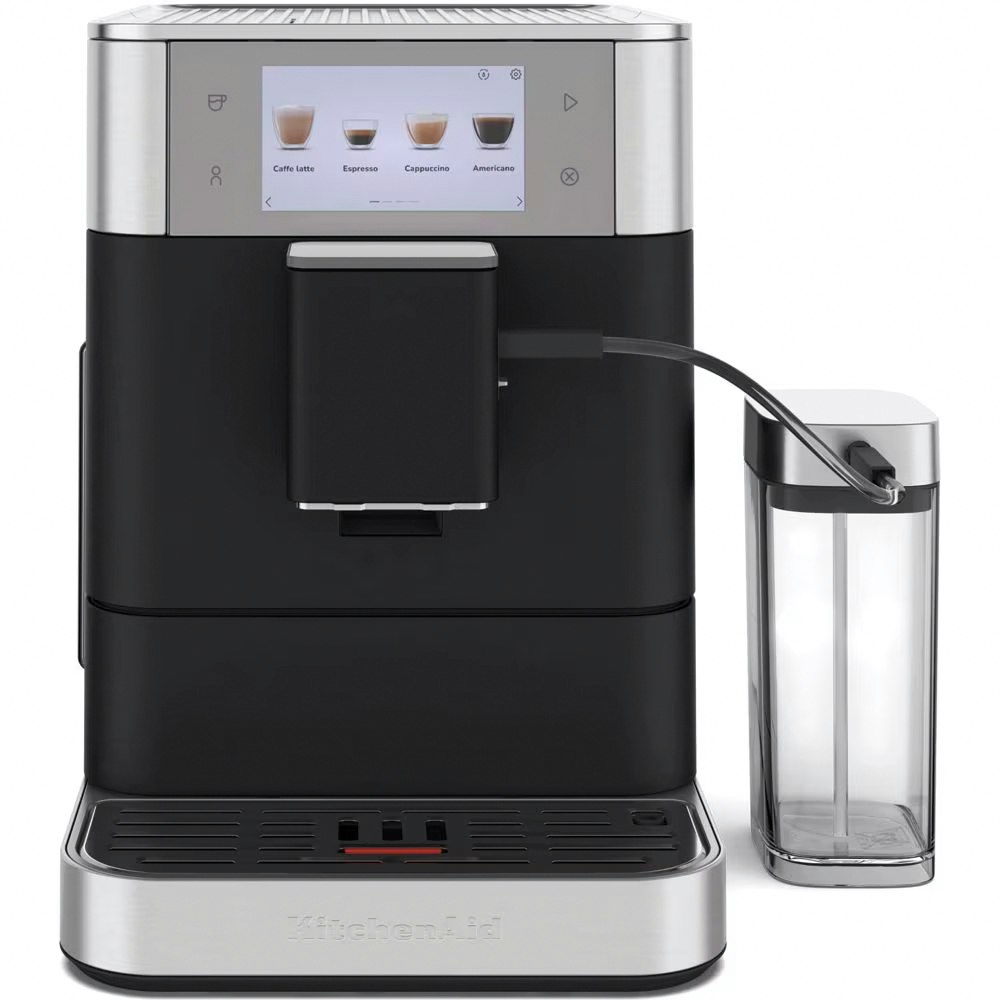 kitchenaid 5kes8558ebk helautomatisk espressomaskin kf8 svart - plast gjutjärn