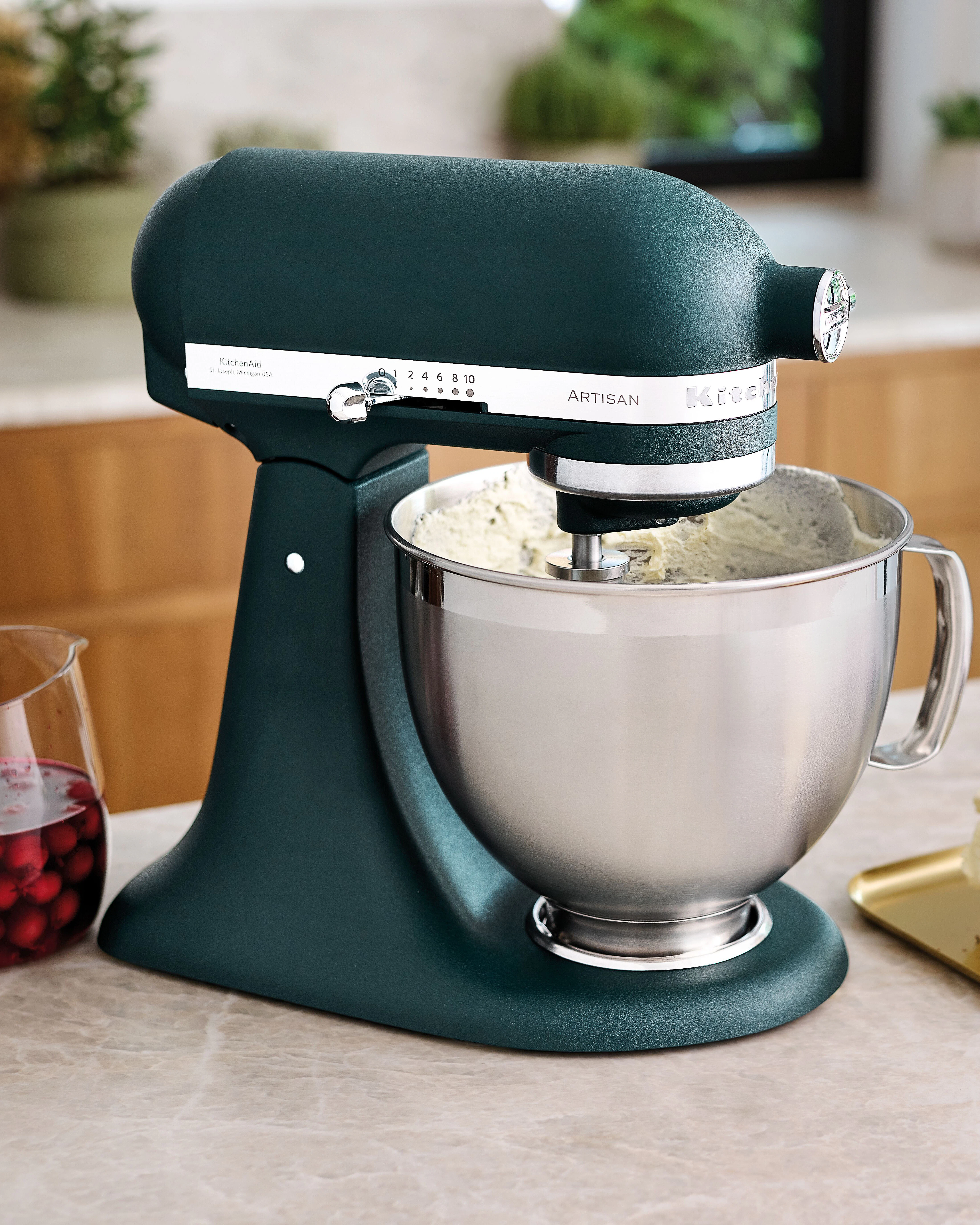 Kitchenaid 5ksm185psepp Köksmaskin 4,8l Artisan Premium, pebble palm från KitchenAid, bild 2