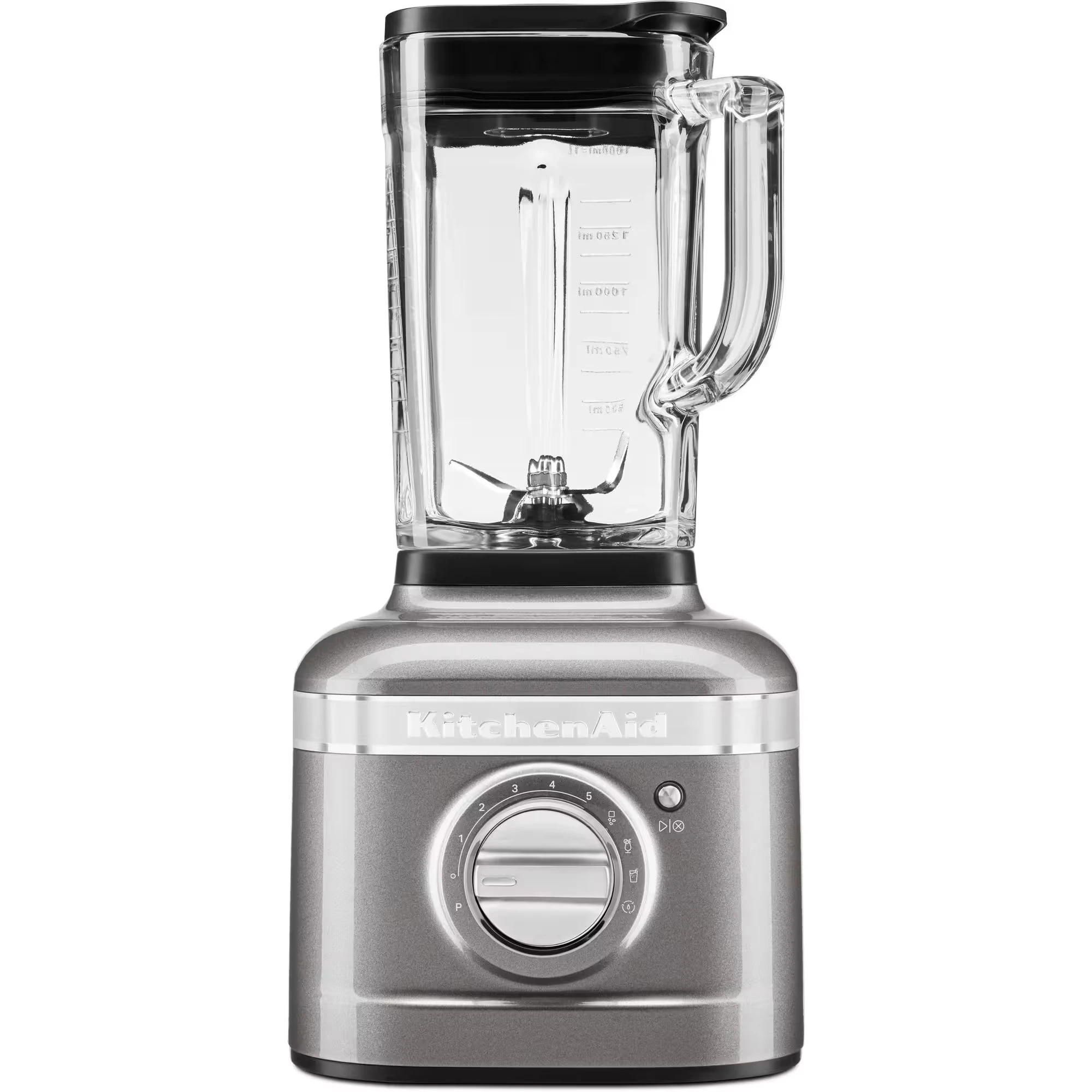 kitchenaid 5ksb4026ems k400 artisan blender 1,4 l - glas medallion silver