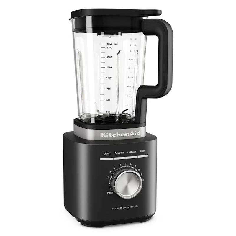 Pure Power Blender Med glaskanna 1,85 L, Mattsvart