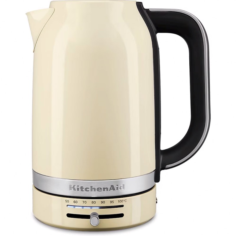 5KEK1701EAC Vattenkokare Med Temperaturinställning 1,7 l, Creme