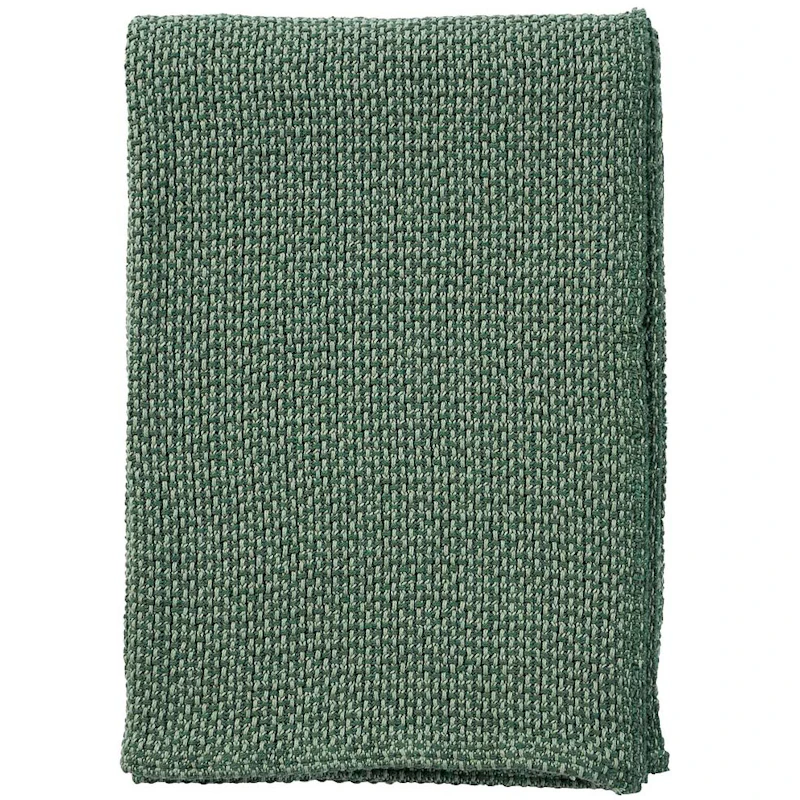 Basket Pläd 130x180 cm, Grön