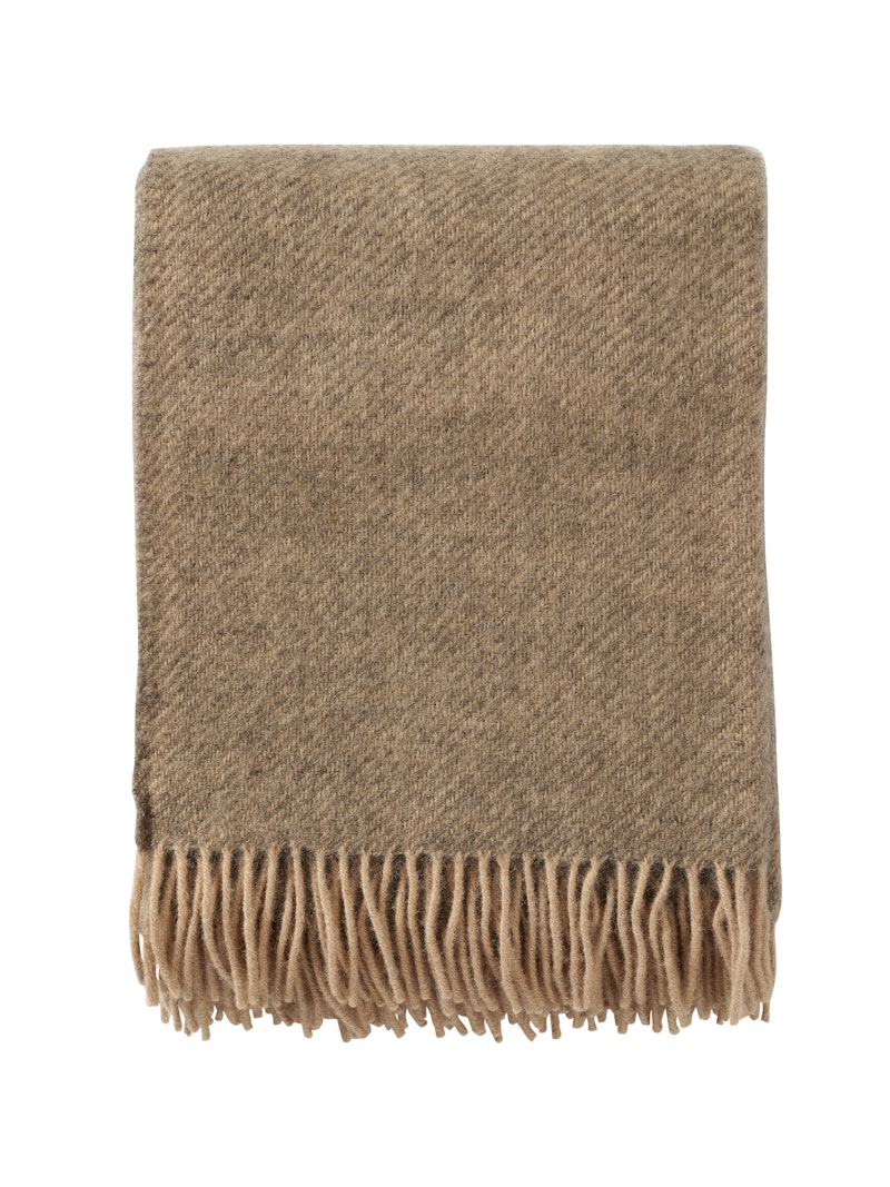 Gotland Pläd 130x200 cm, Beige