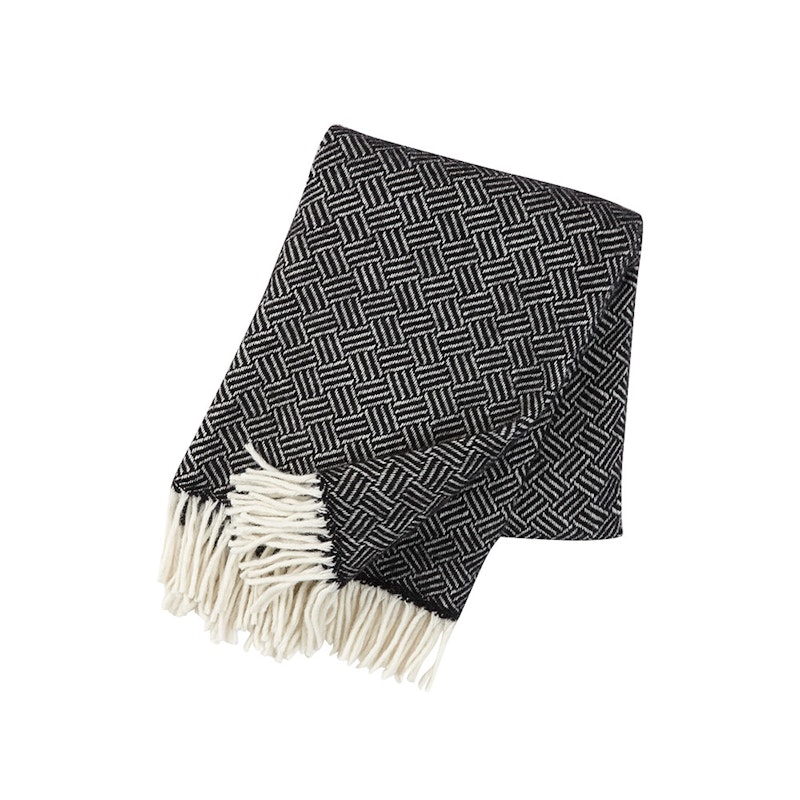 Samba Pläd 130x200 cm, Svart