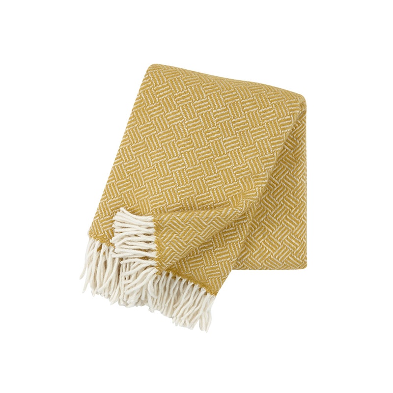 Samba Pläd 130x200 cm, Gul