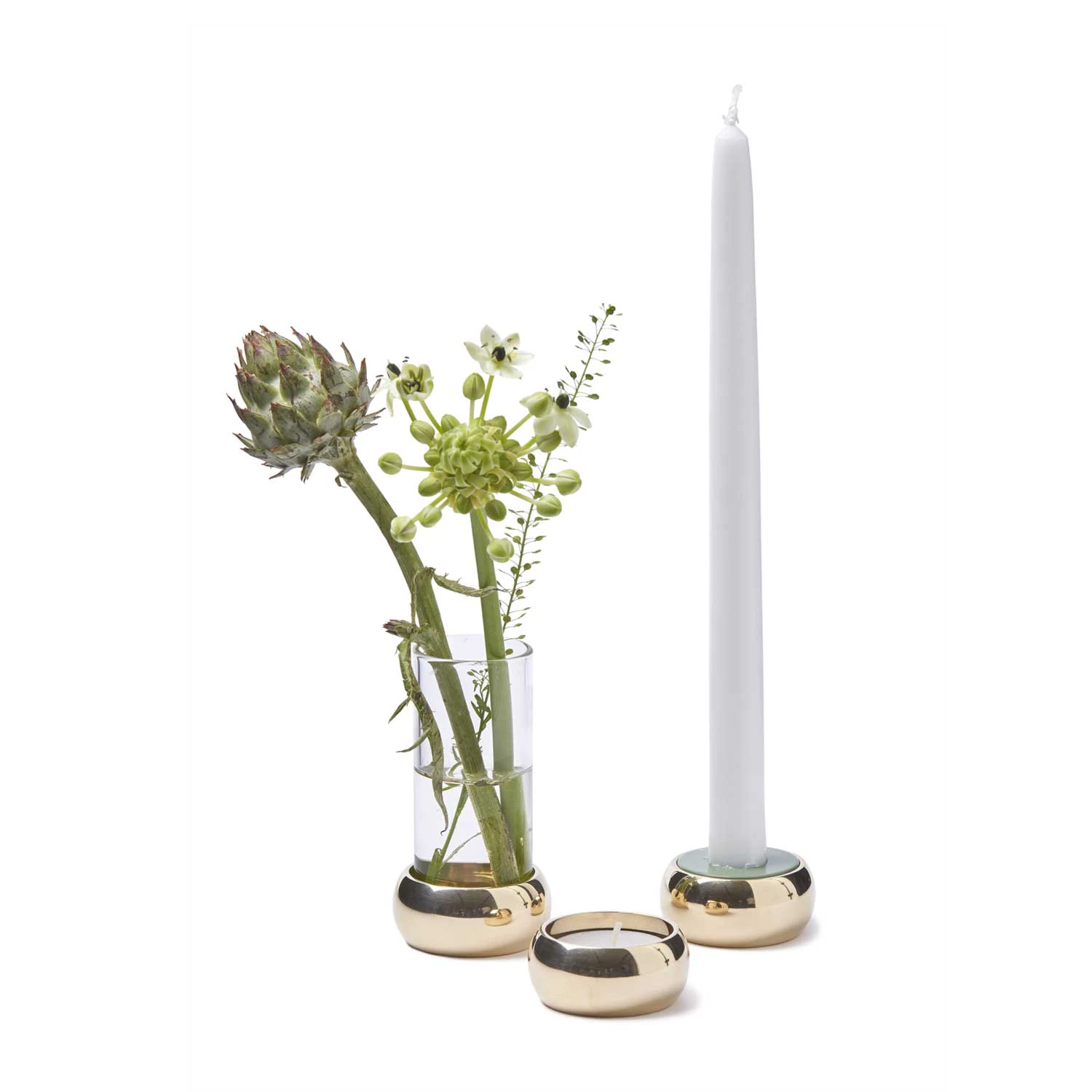 Klong Constella Presentf&ouml;rpackning - Ljusstakar M&auml;ssing