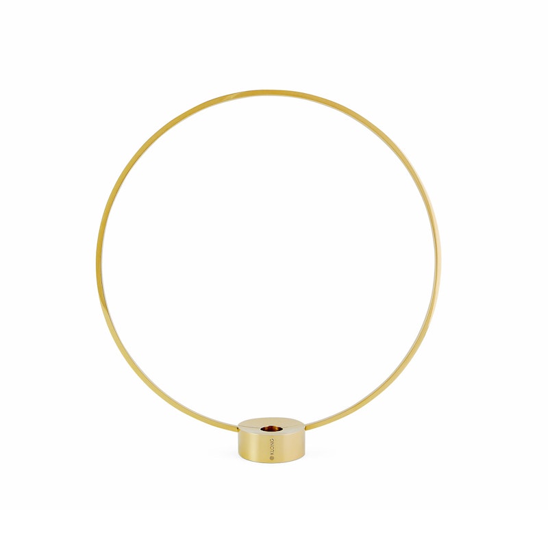 Gloria Ljusstake Liten, Mässing