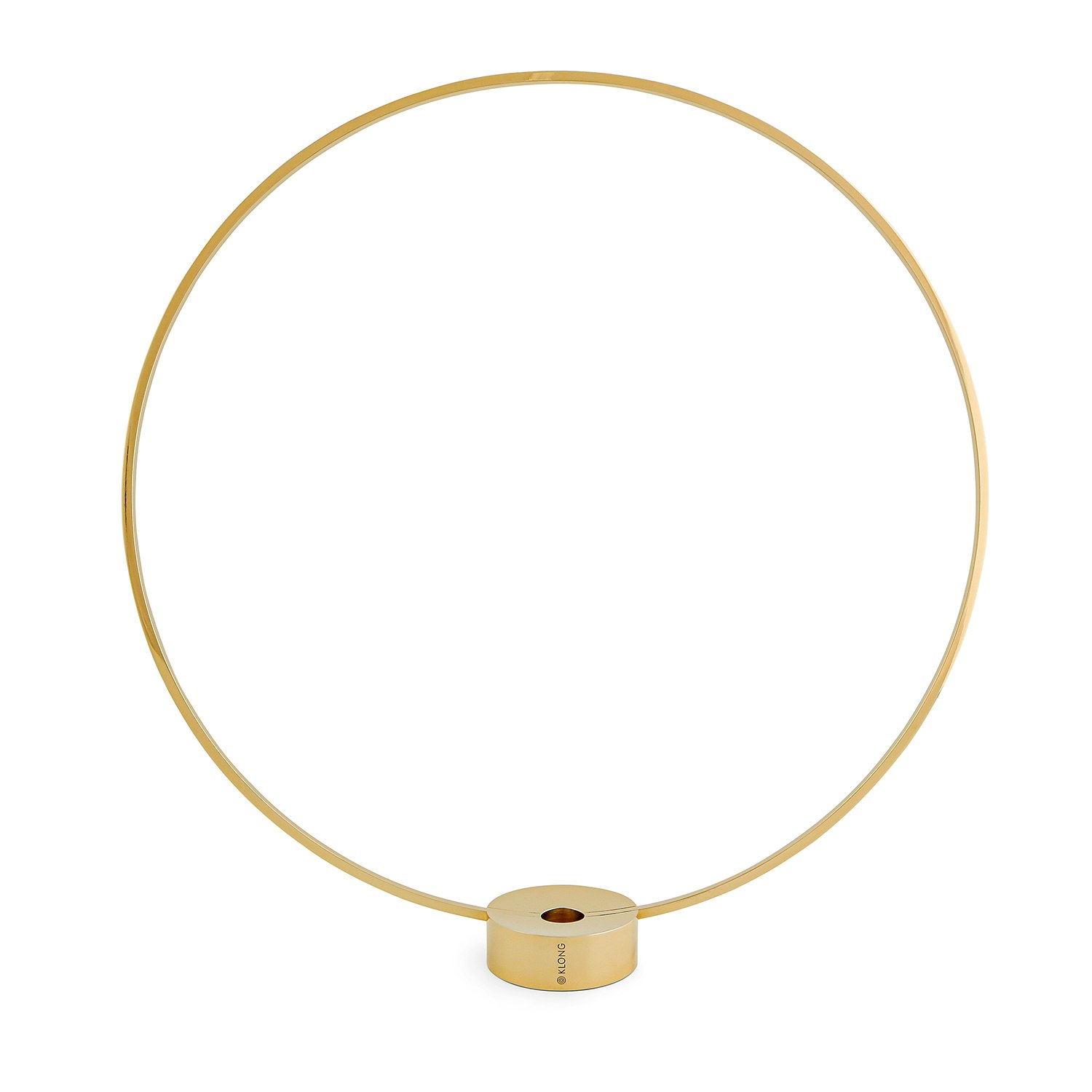 Klong Gloria Ljusstake Stor - Ljusstakar M&auml;ssing