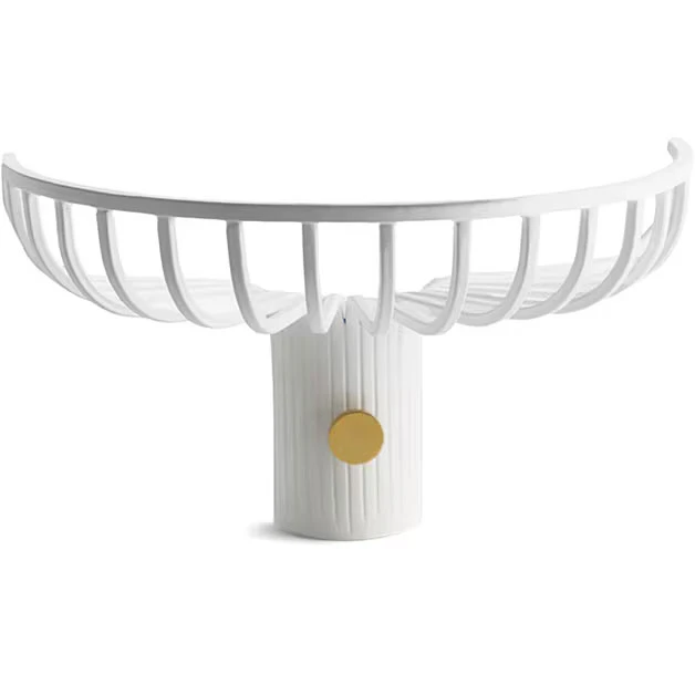 Klong Lunett V&auml;gghylla - V&auml;gghyllor Rostfritt St&aring;l Vit