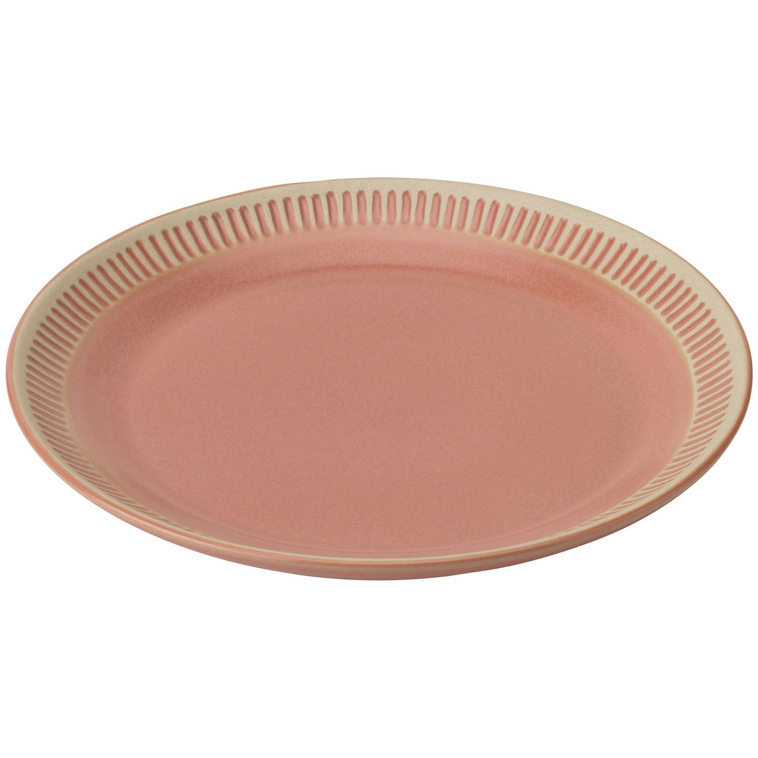 Knabstrup Keramik Colorit Tallrik 19 Cm - Assietter Stengods Korall