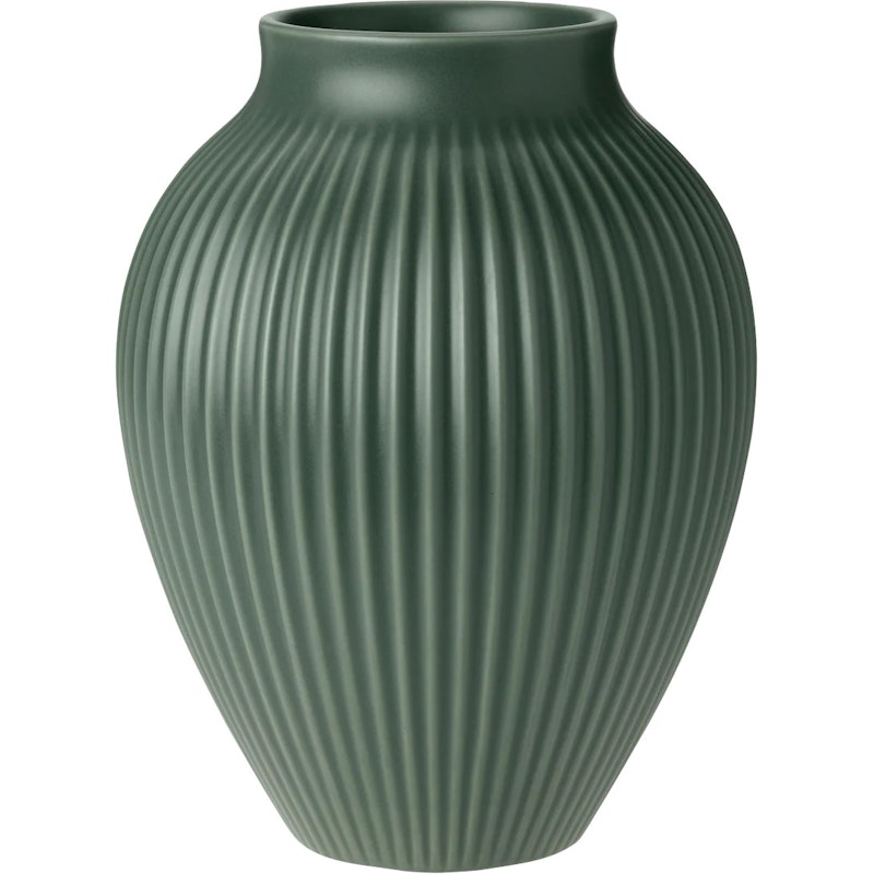Vas Räfflad 20 cm, Celadon Green
