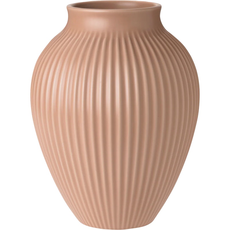 Vas Räfflad 20 cm, Dusty Rose
