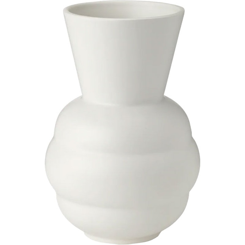 Tortus Archie No1 Vas 21 cm, Vit