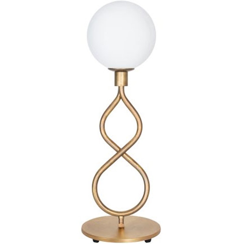 Eld Bordslampa, Rå Mässing