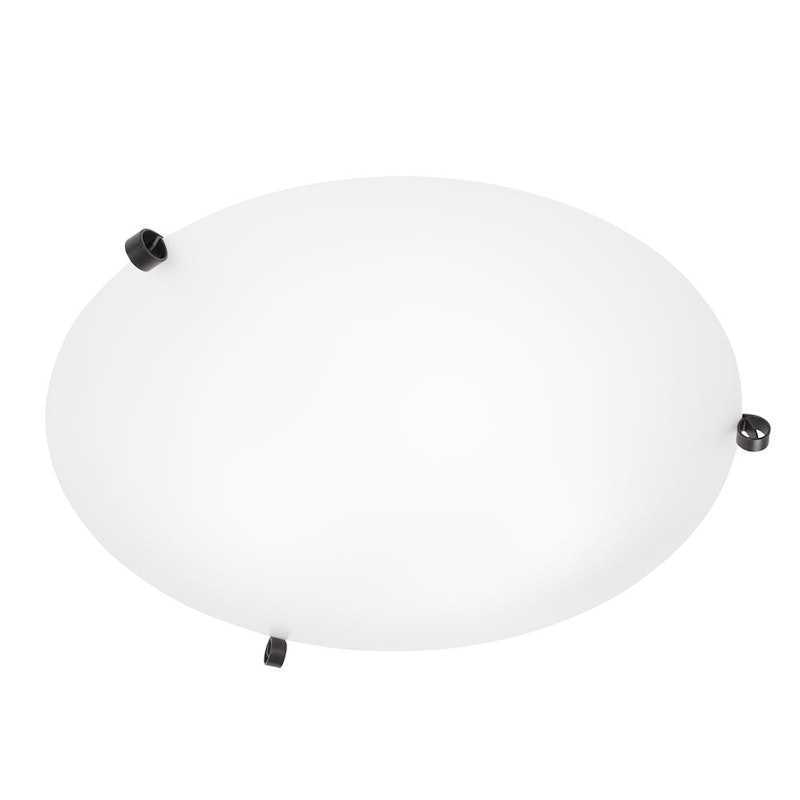 Ögla Plafond Medium, Svart