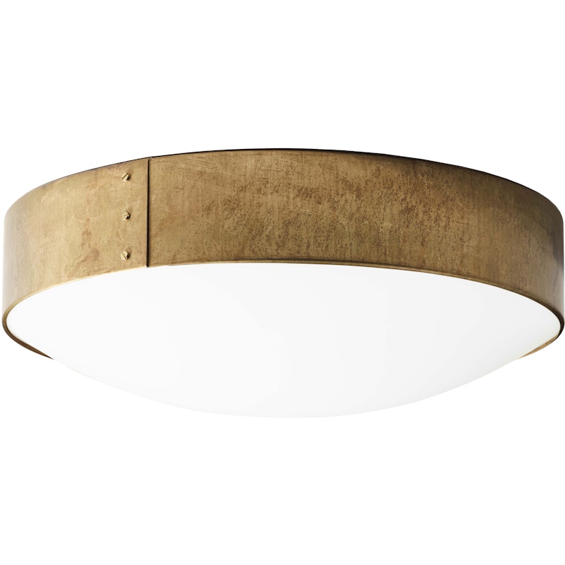 Svep Plafond 45 cm, Rå Mässing