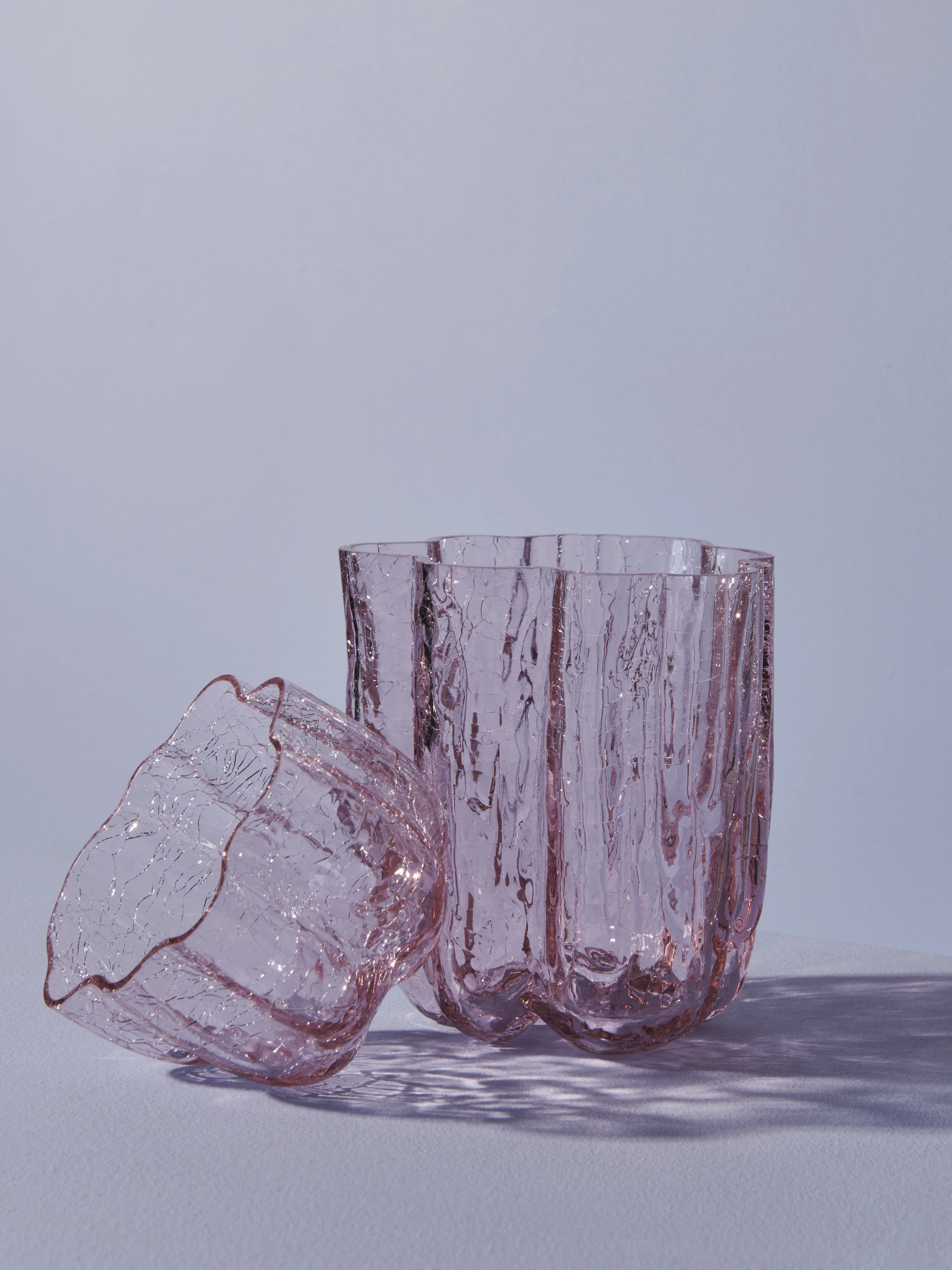 Kosta Boda Crackle Vas 121 Mm, rosa från Kosta Boda, bild 4