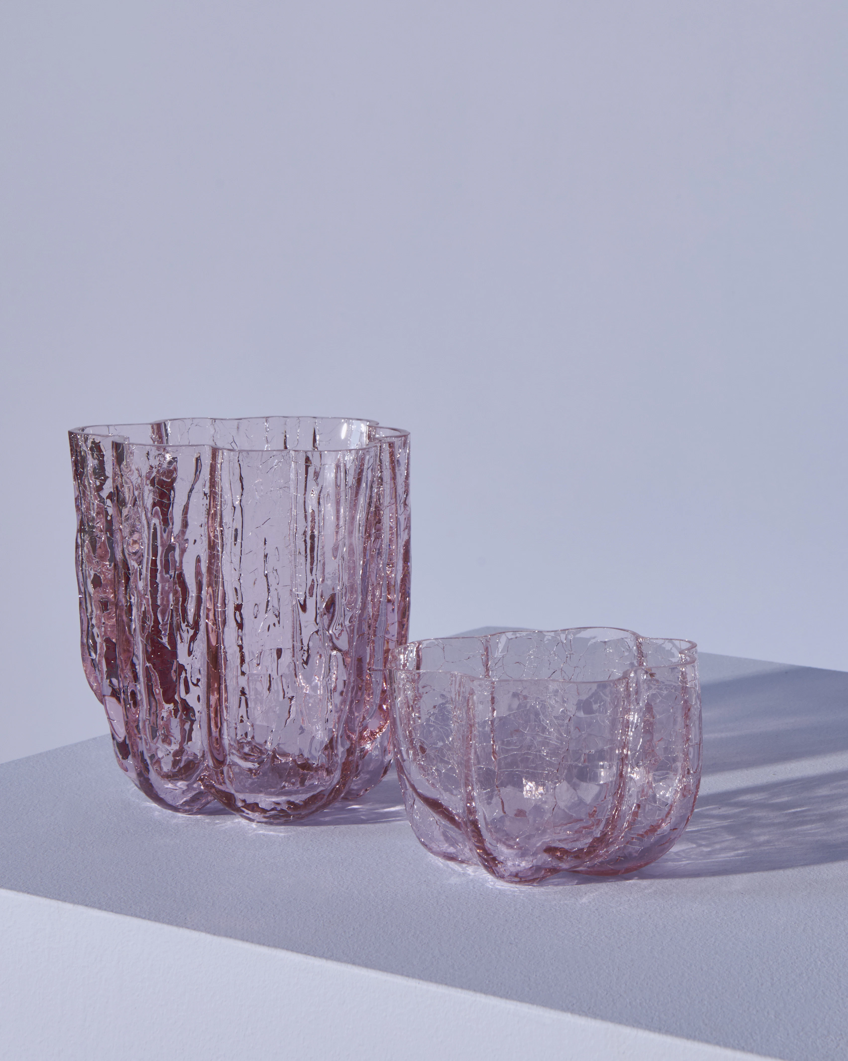 Kosta Boda Crackle Vas 121 Mm, rosa från Kosta Boda, bild 2