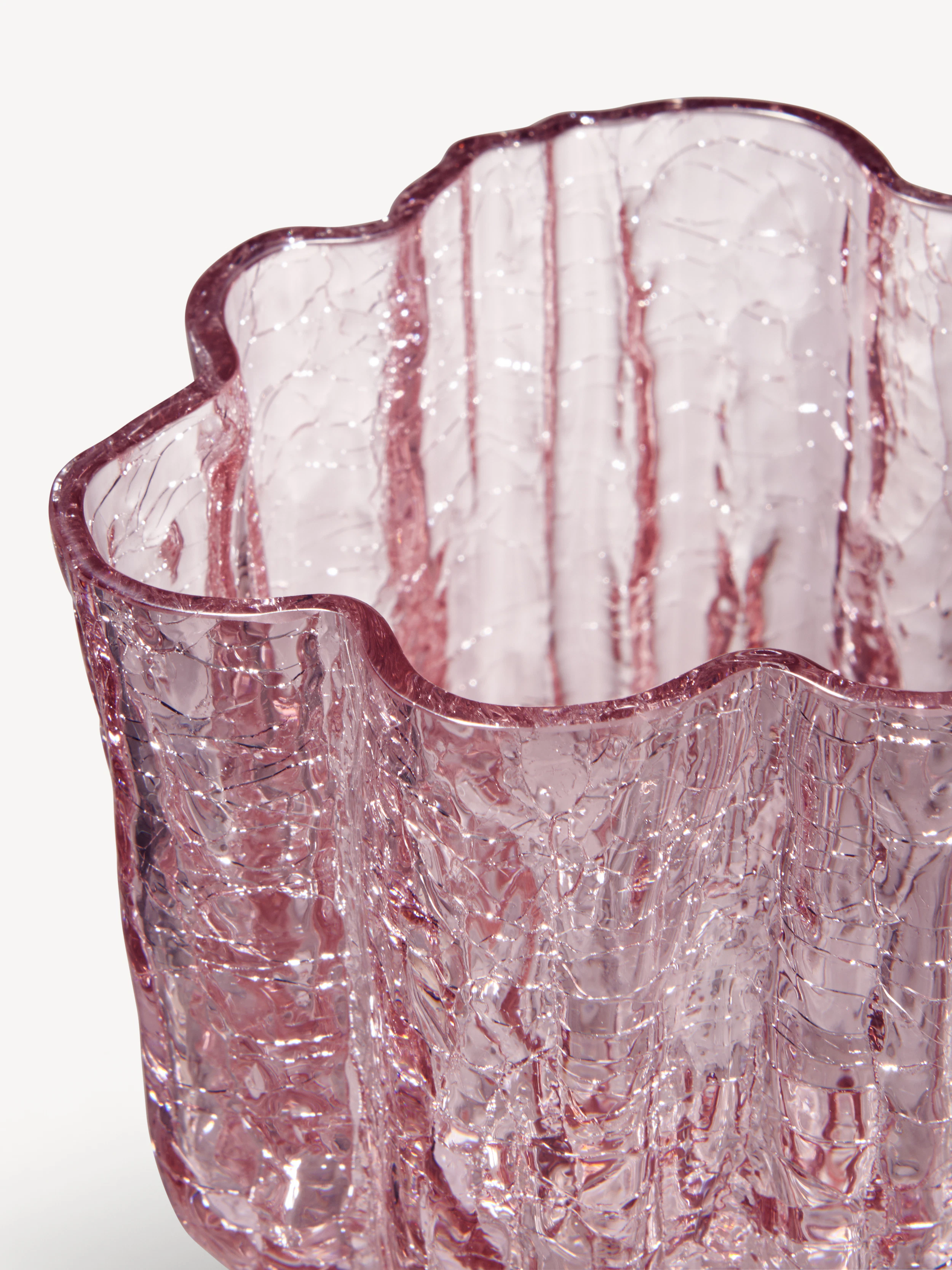 Kosta Boda Crackle Vas 121 Mm, rosa från Kosta Boda, bild 6