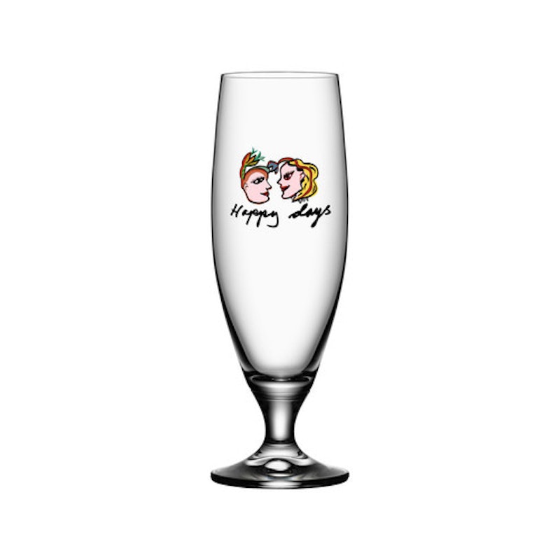 Friendship Ölglas 50 cl, Happy Days