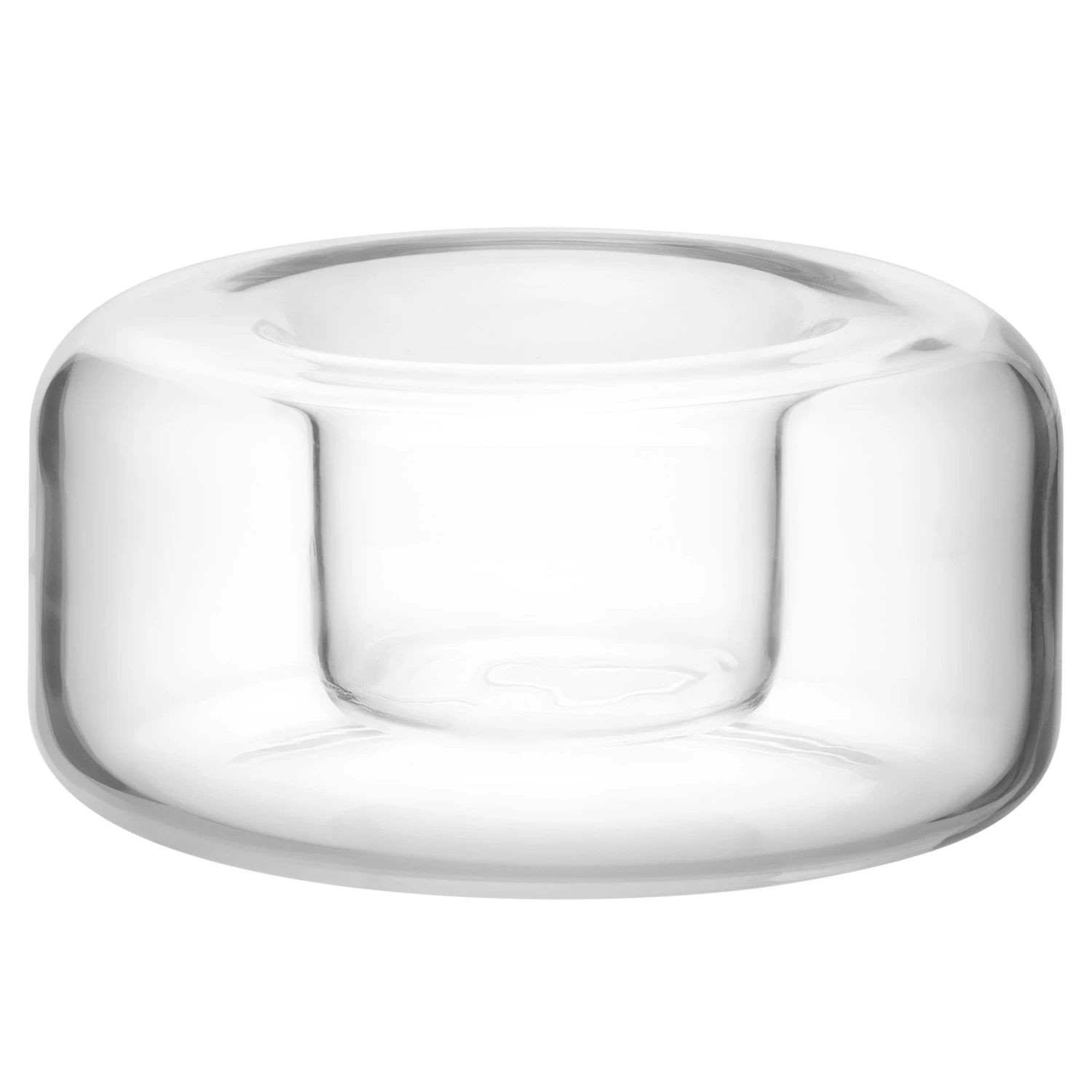 Kosta Boda Happy Ljuslykta 4,7 Cm - Ljusstakar Glas Klar