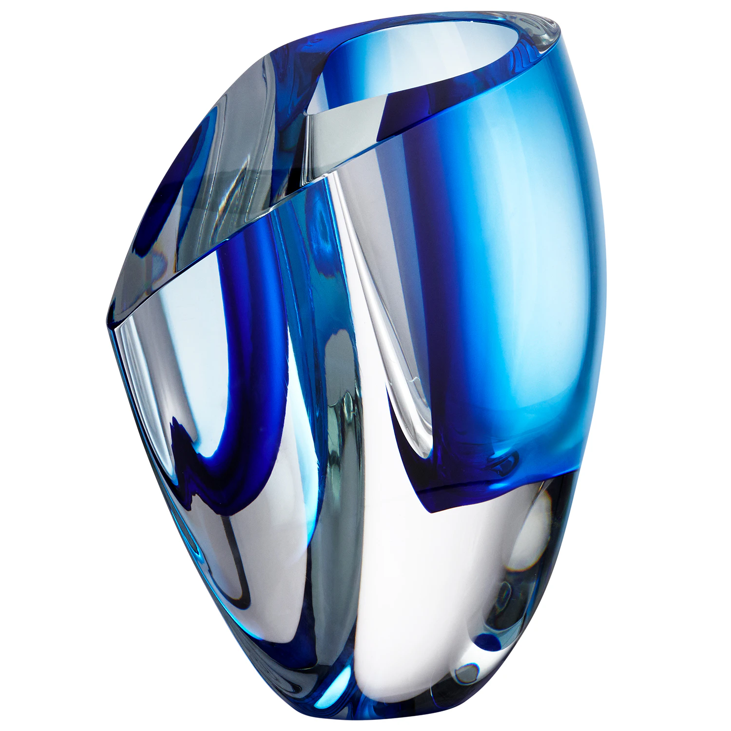 Kosta Boda Mirage Gw Ac-25 Vas 21 Cm - Vaser Glas Bl&aring;